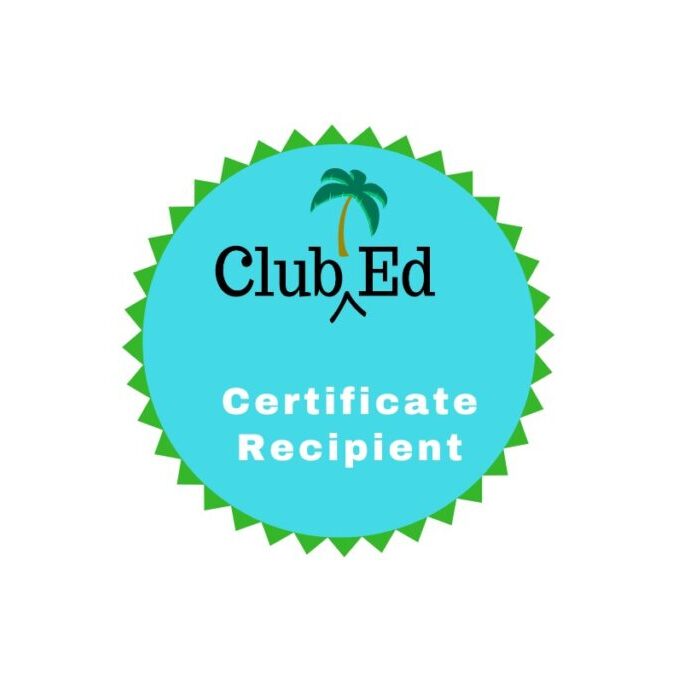 Club Ed certificate recipient jpg